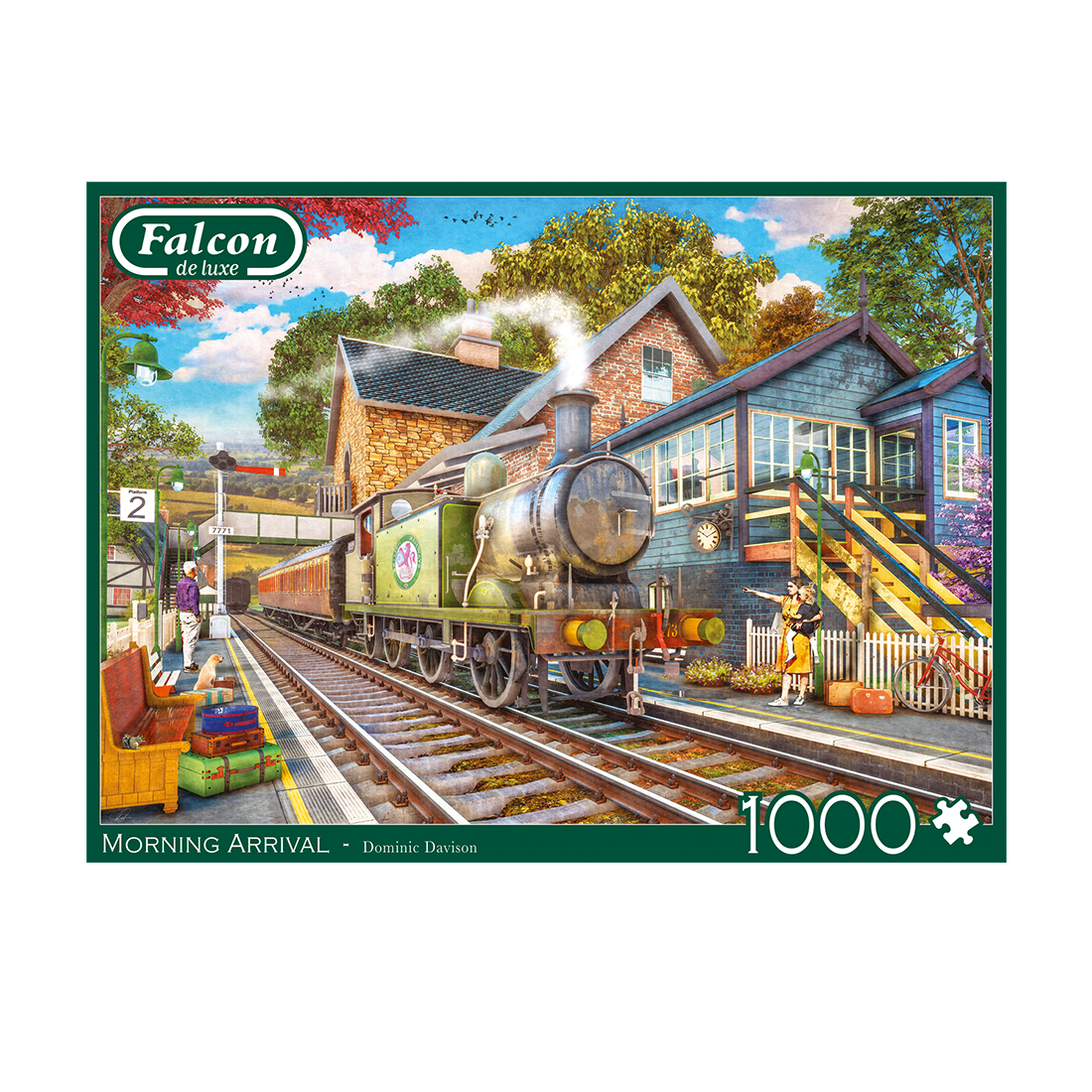 Falcon de Luxe - Morning Arrival - 1000 Piece Jigsaw Puzzle