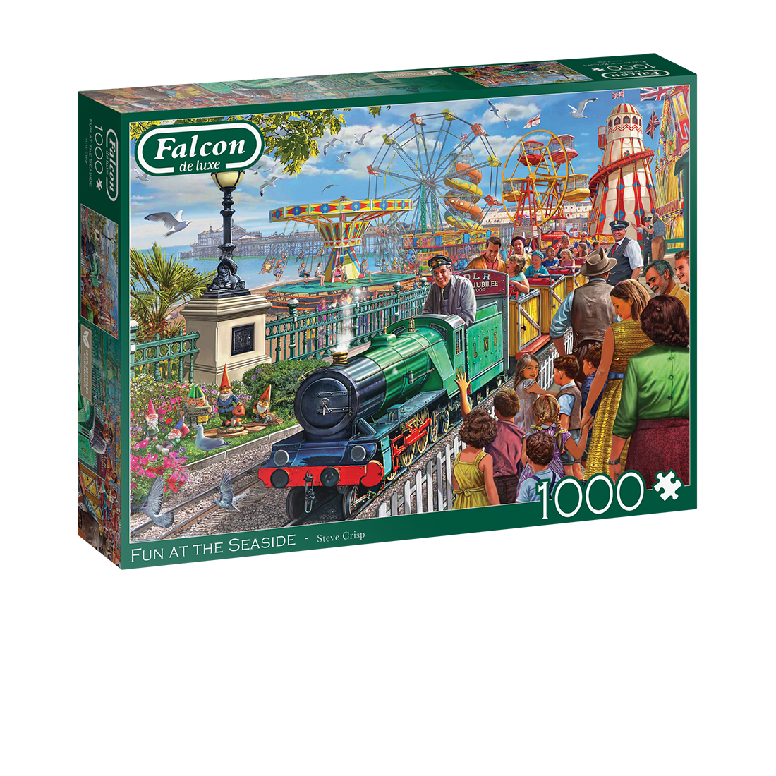 Falcon de Luxe - Fun at the Seaside - 1000 Piece Jigsaw Puzzle