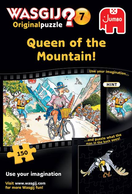 Wasgij - Original 7 - Queen Of The Mountain - 150 Piece Jigsaw Puzzle