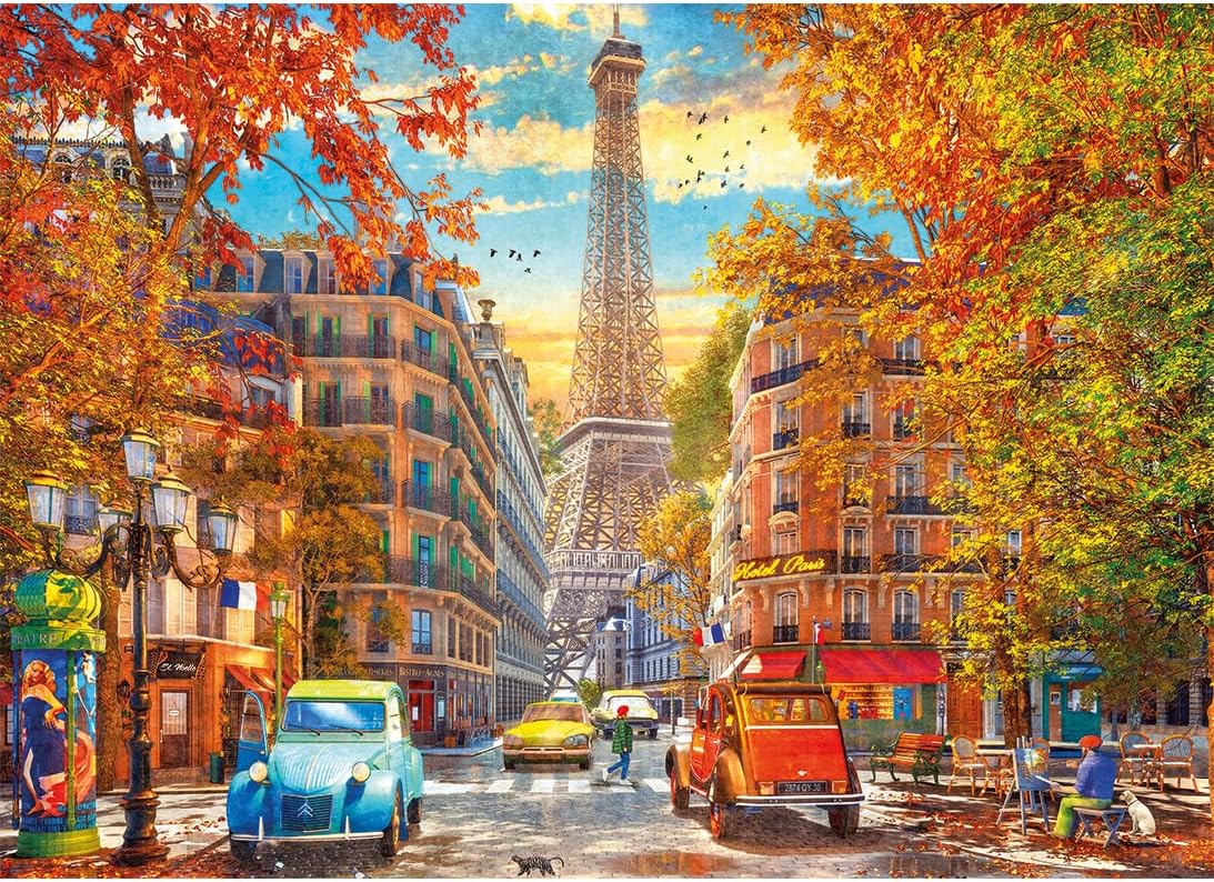 Gibsons - Autumn in Paris - 1000 Piece Jigsaw Puzzle