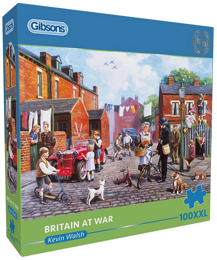 Gibsons - Britain at War - 100XXL Piece Jigsaw Puzzle