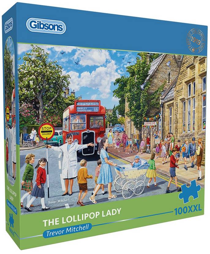 Gibsons - The Lollipop Lady - 100XXL Piece Jigsaw Puzzle