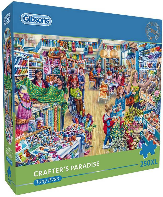 Gibsons - Crafters Paradise - 250XL Piece Jigsaw Puzzle