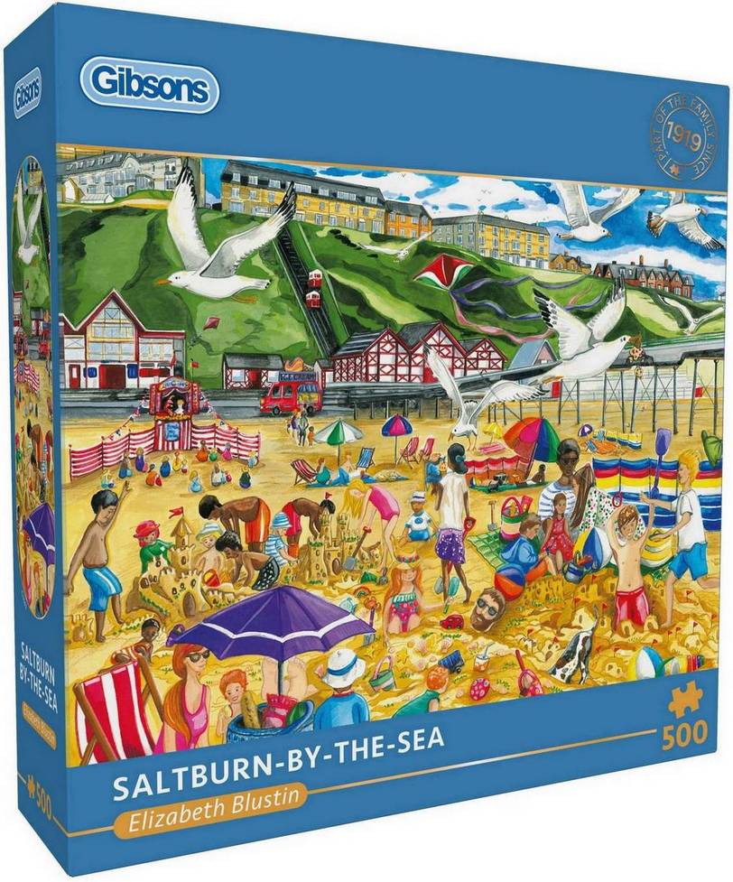 Gibsons - Saltburn-by-the-sea - 500 Piece Jigsaw Puzzle