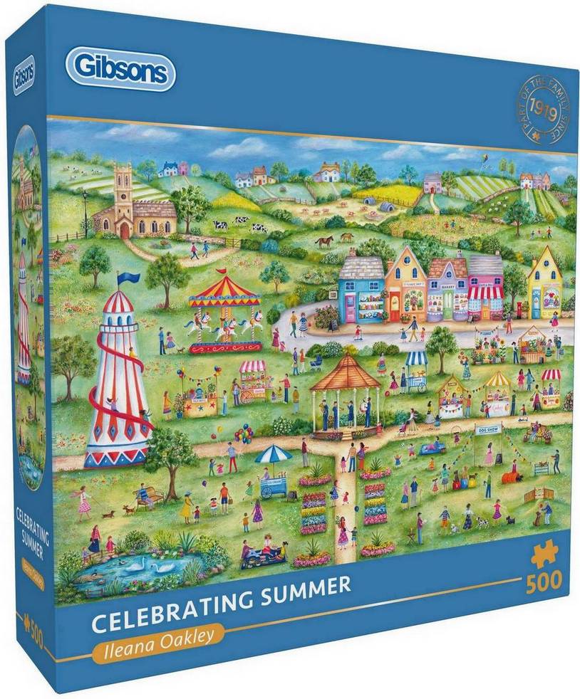 Gibsons - Celebrating Summer - 500 Piece Jigsaw Puzzle