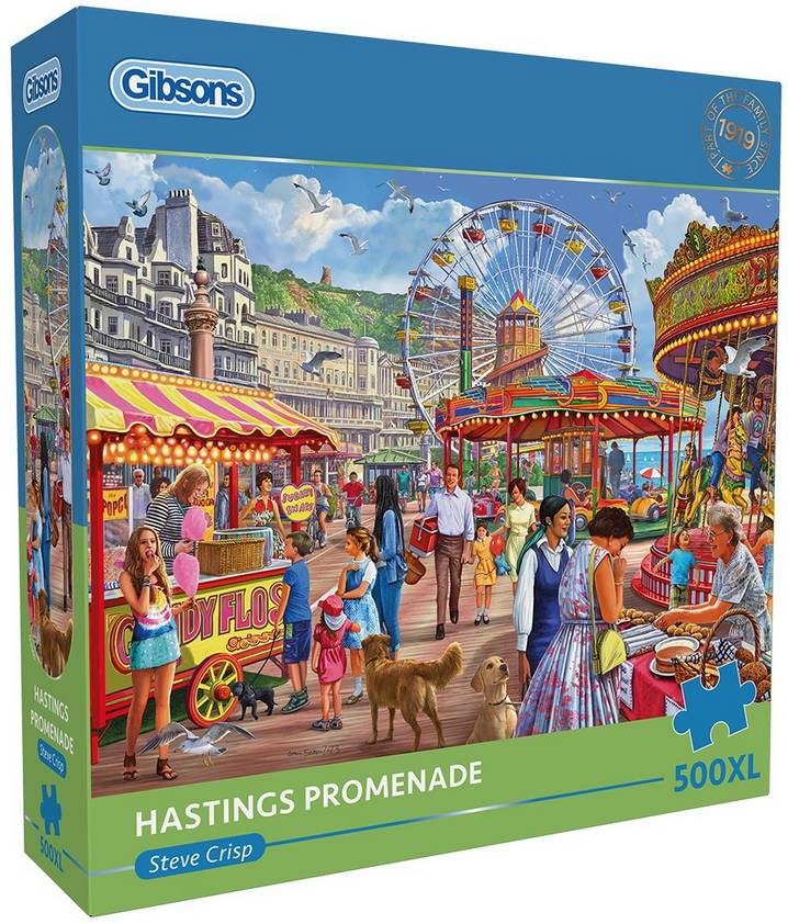 Gibsons - Hastings Promenade - 500XL Piece Jigsaw Puzzle