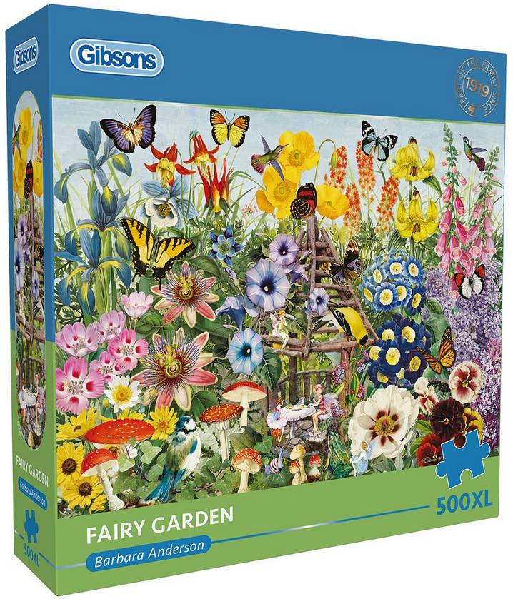 Gibsons - Fairy Garden - 500XL Piece Jigsaw Puzzle