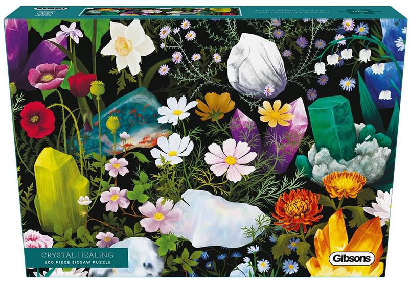 Gibsons - Crystal Healing - 500 Piece Jigsaw Puzzle