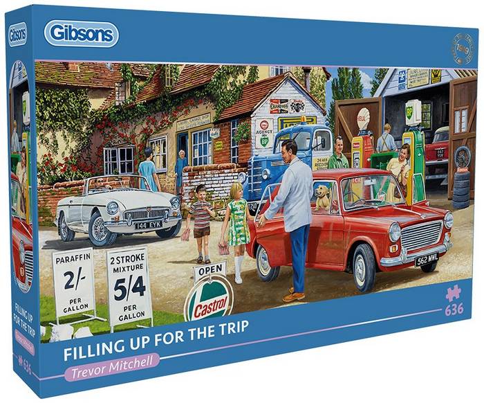 Gibsons - Filling Up for the Trip - 636 Piece Jigsaw Puzzle