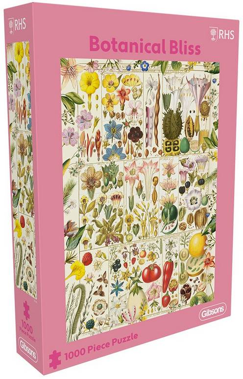 Gibsons - RHS - Botanical Bliss - 1000 Piece Jigsaw Puzzle