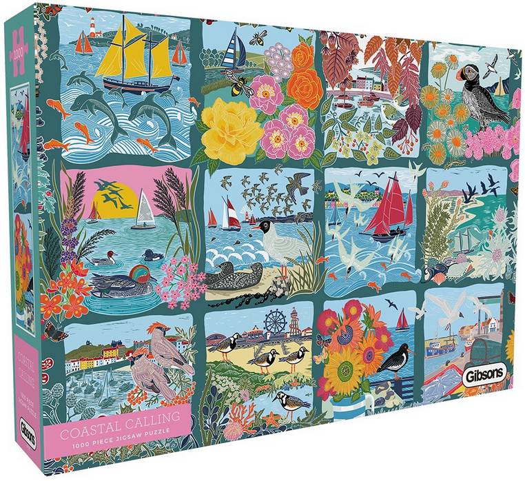 Gibsons - Coastal Calling - 1000 Piece Jigsaw Puzzle