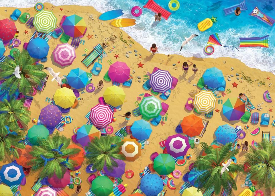 Eurographics - Beach Summer Fun - 1000 Piece Jigsaw Puzzle – Jigsaw ...