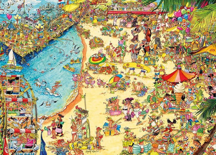 Gibsons - Jokesaws - Seaside Shenanigans - 1000 Piece Jigsaw Puzzle ...