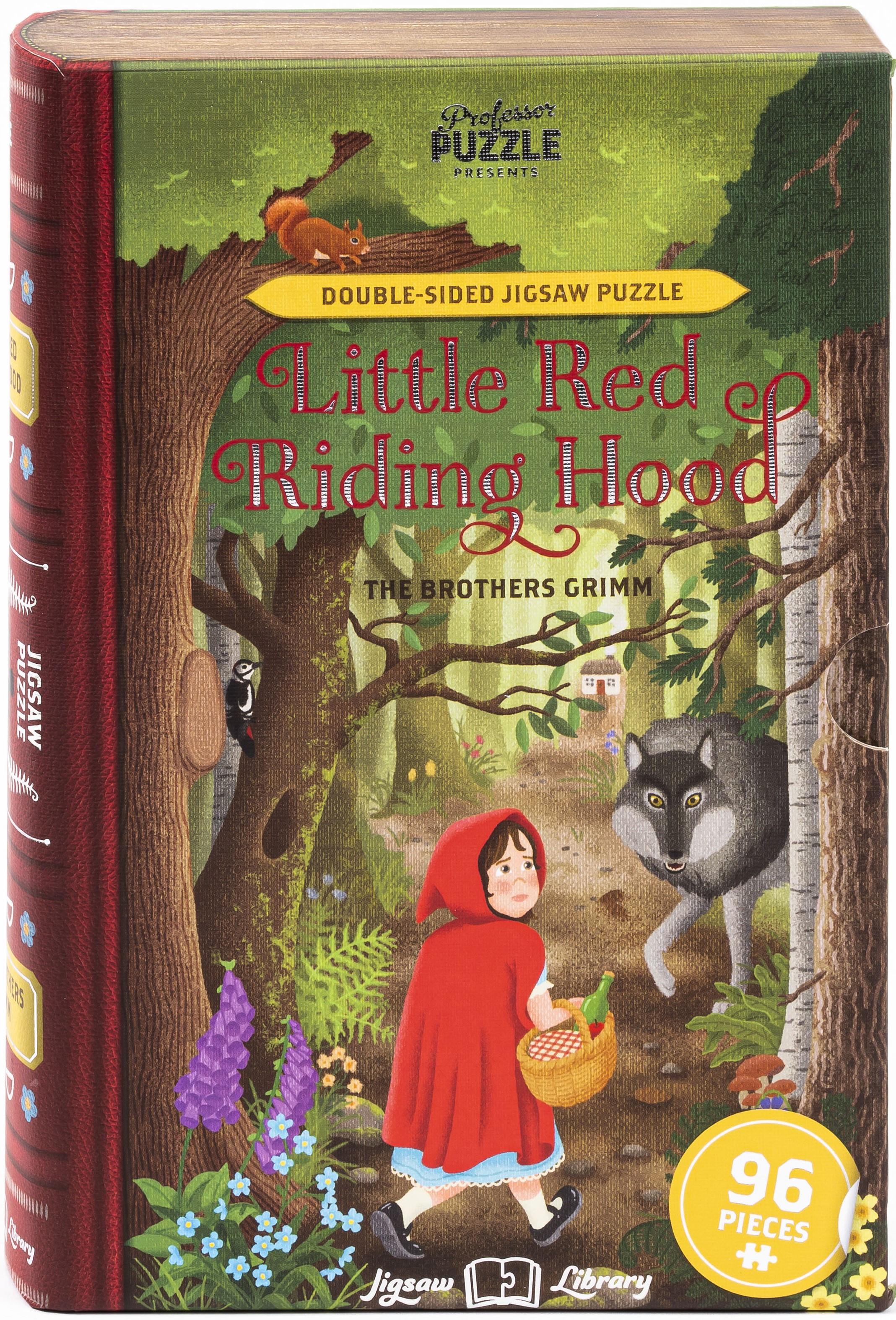 Professor Puzzle - Little Red Riding Hood - 96 Piece Jigsaw Puzzle ...