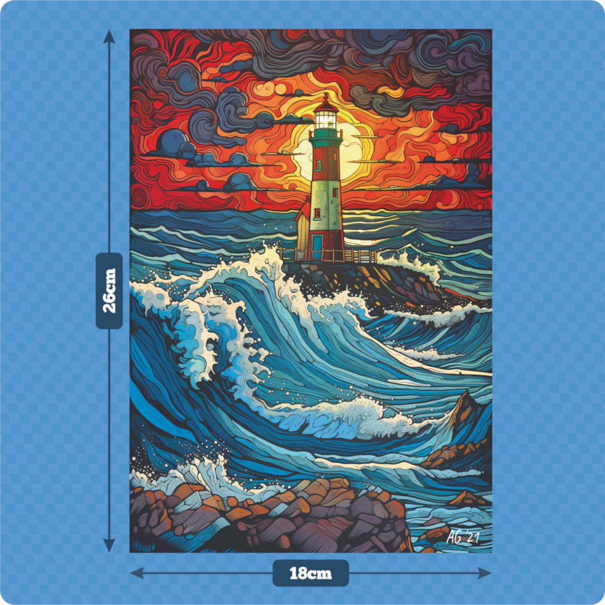 Gorgeous Games - Stormy Seas - 117 Piece Wooden Jigsaw Puzzle