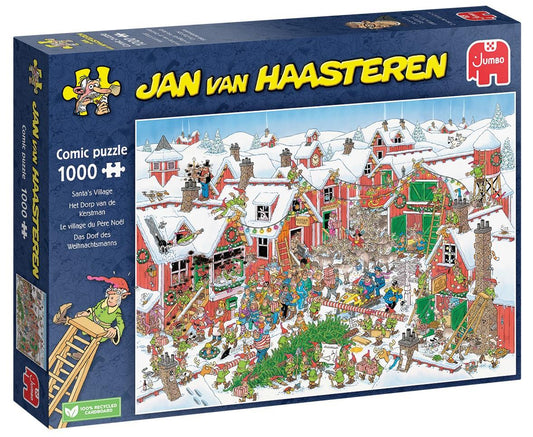 Jan van Haasteren - Santa's Village - 1000 Piece Jigsaw Puzzle