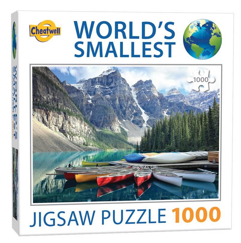 Cheatwell Games - World's Smallest Banff - 1000 Piece Jigsaw Puzzle