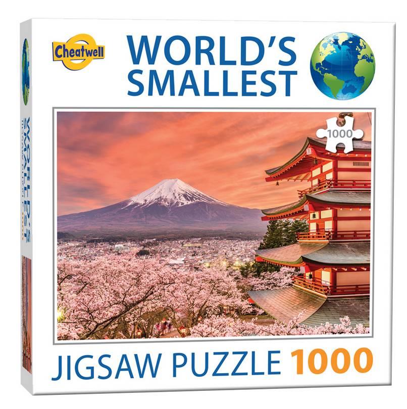 Cheatwell Games - World's Smallest Mount Fuji - 1000 Piece Jigsaw Puzzle