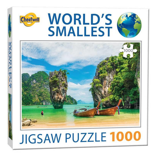 Cheatwell Games - World's Smallest Phuket - 1000 Piece Jigsaw Puzzle