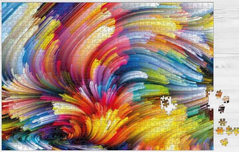 Mindful Pieces - Straws - 1000 Piece Jigsaw Puzzle