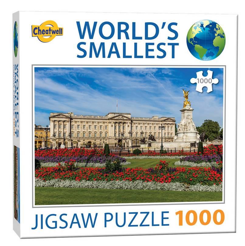 Cheatwell Games - World's Smallest Buckingham Palace - 1000 Piece Jigsaw Puzzle