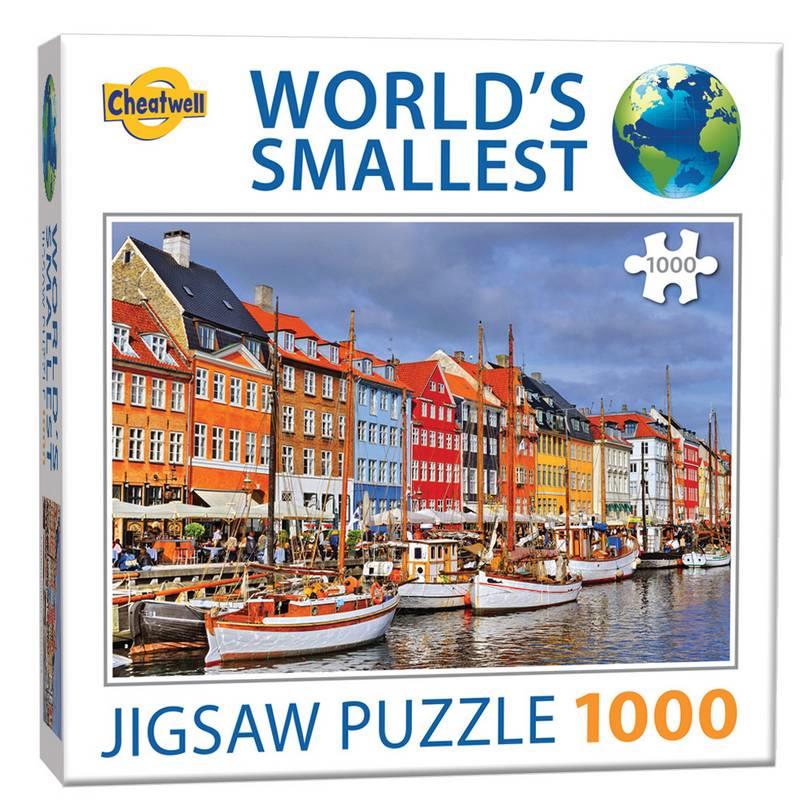 Cheatwell Games - World's Smallest Copenhagen - 1000 Piece Jigsaw Puzzle
