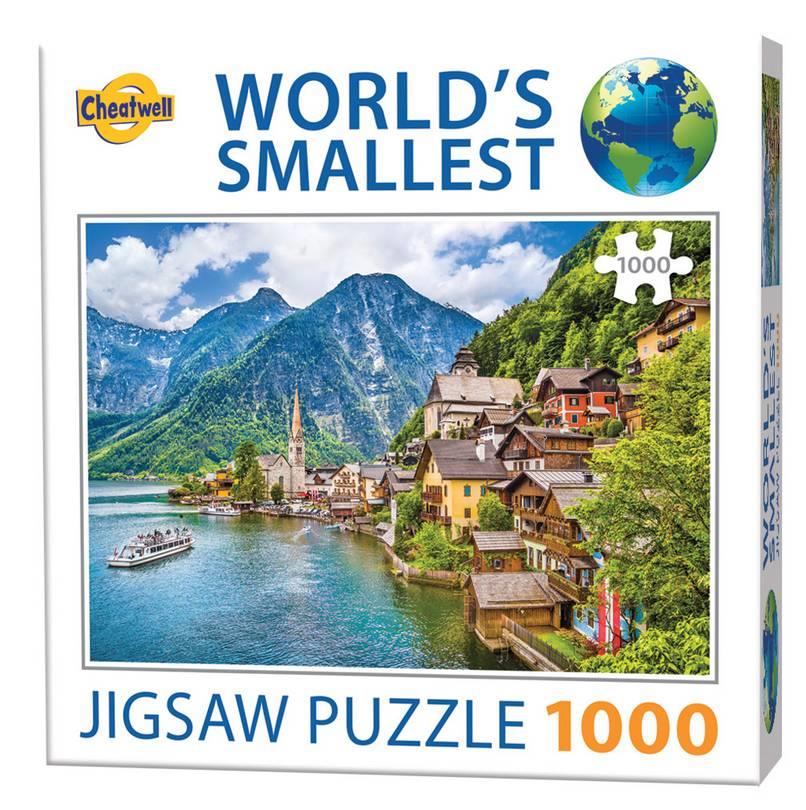 Cheatwell Games - World's Smallest Halstatt - 1000 Piece Jigsaw Puzzle