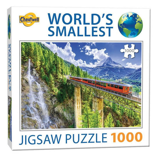 Cheatwell Games - World's Smallest Matterhorn - 1000 Piece Jigsaw Puzzle