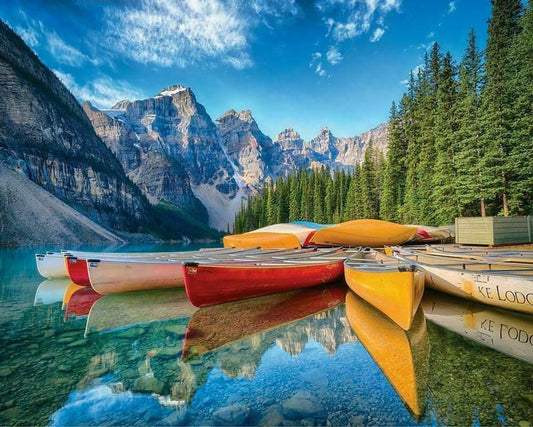 Springbok - Calm Canoes - 1000 Piece Jigsaw Puzzle