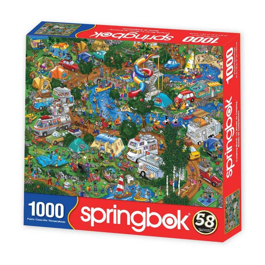 Springbok - Camping World - 1000 Piece Jigsaw Puzzle