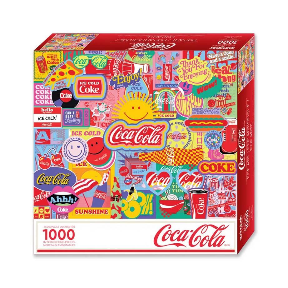 Springbok - Coca-Cola Pop Art - 1000 Piece Jigsaw Puzzle