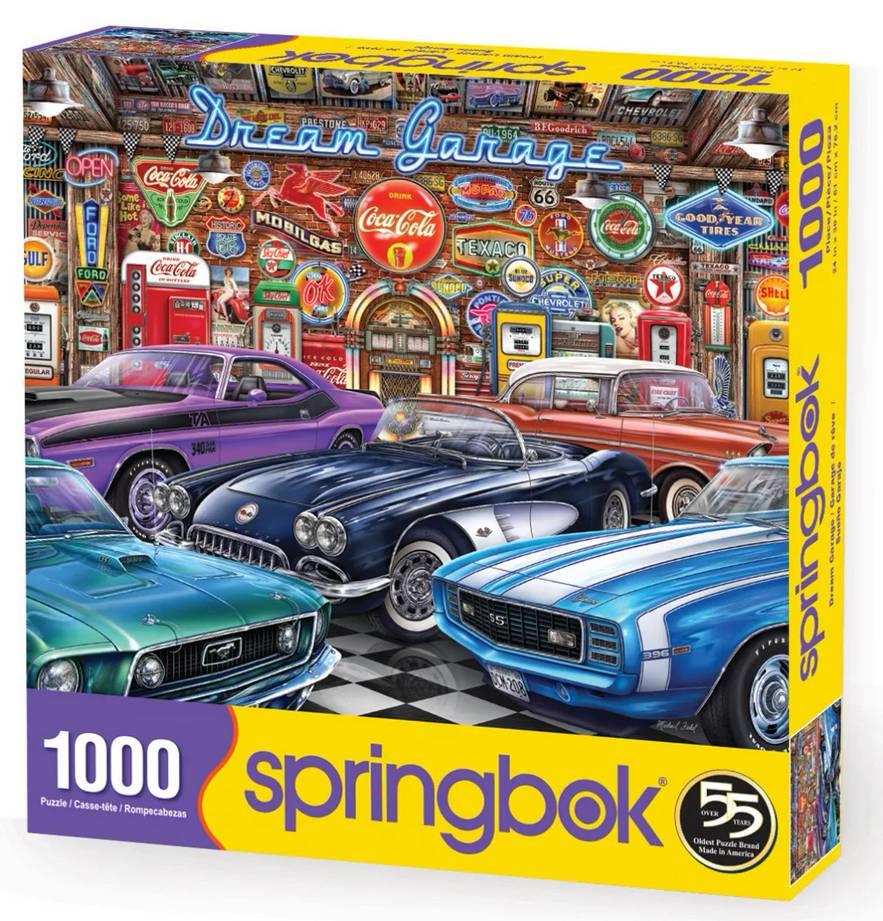 Springbok - Dream Garage - 1000 Piece Jigsaw Puzzle