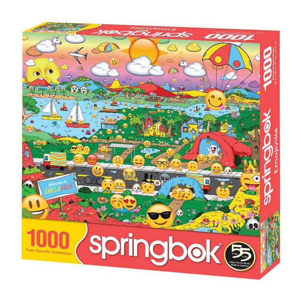 Springbok - Emojiville - 1000 Piece Jigsaw Puzzle