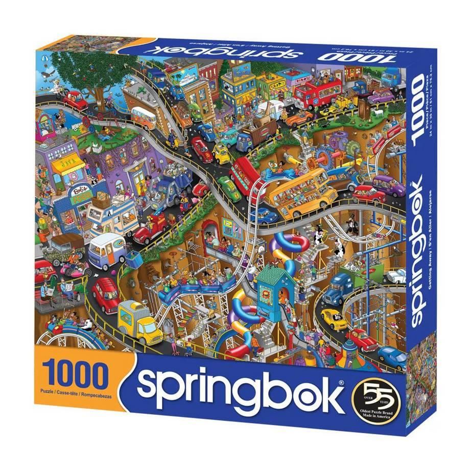Springbok - Getting Away - 1000 Piece Jigsaw Puzzle