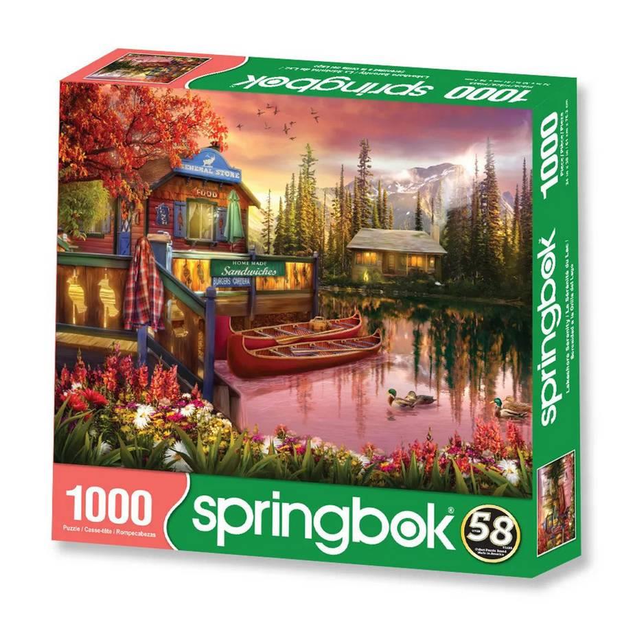 Springbok - Lakeside Serenity - 1000 Piece Jigsaw Puzzle