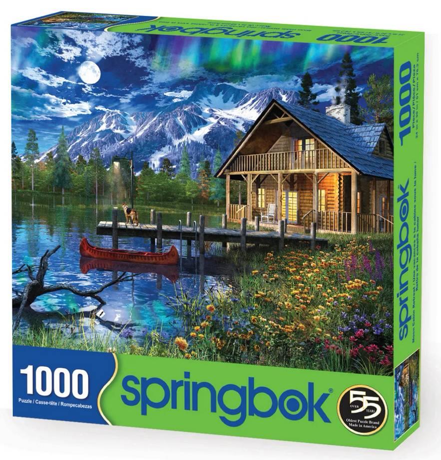 Springbok - Moon Cabin Retreat - 1000 Piece Jigsaw Puzzle