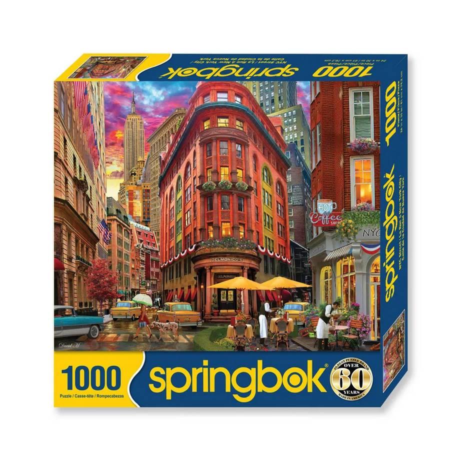 Springbok - New York City Street - 1000 Piece Jigsaw Puzzle