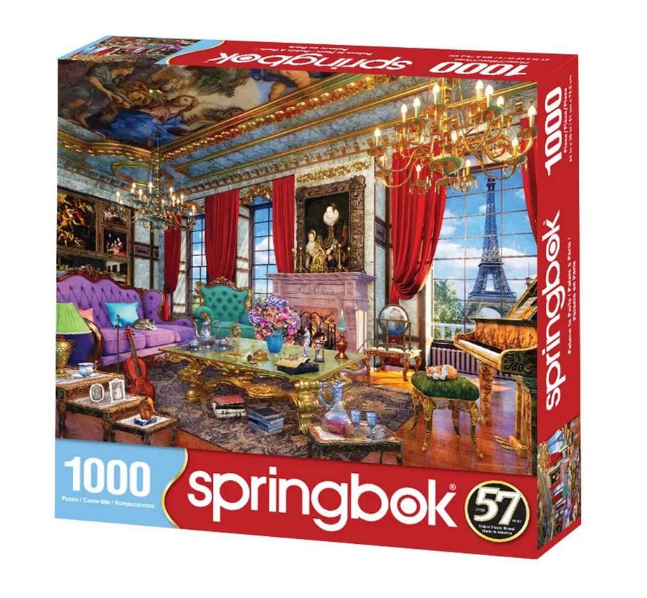 Springbok - Palace in Paris - 1000 Piece Jigsaw Puzzle
