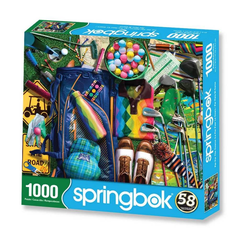 Springbok - Par for the Course - 1000 Piece Jigsaw Puzzle