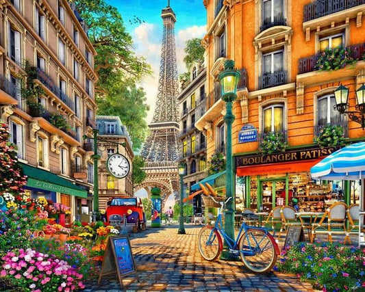 Springbok - Paris Afternoon - 1000 Piece Jigsaw Puzzle