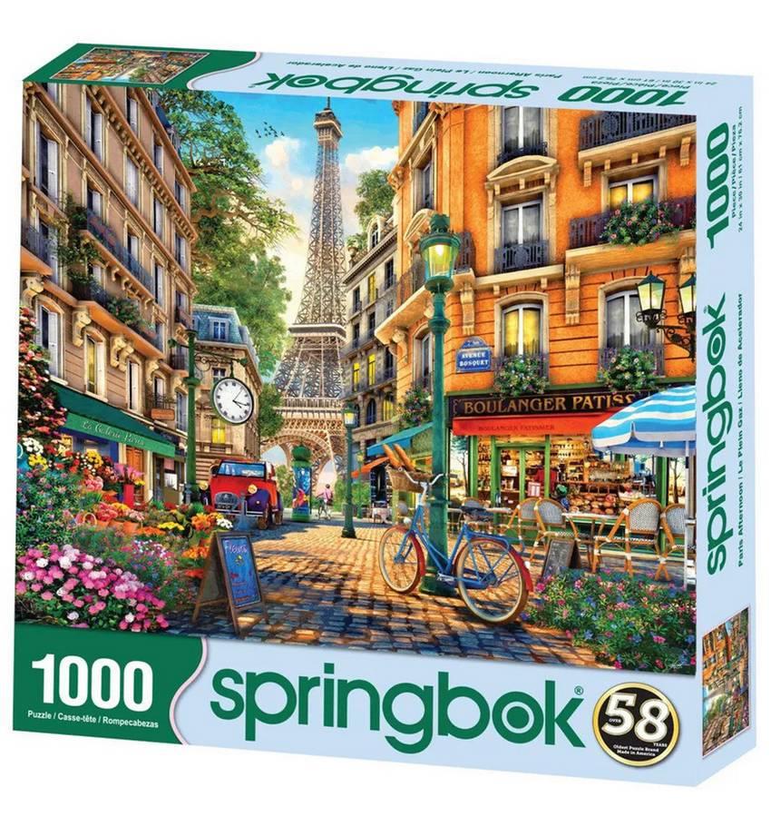 Springbok - Paris Afternoon - 1000 Piece Jigsaw Puzzle