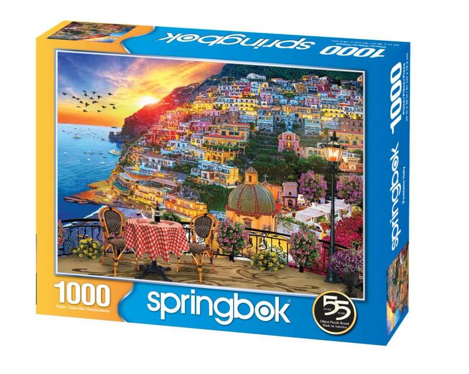 Springbok - Positano Italy - 1000 Piece Jigsaw Puzzle