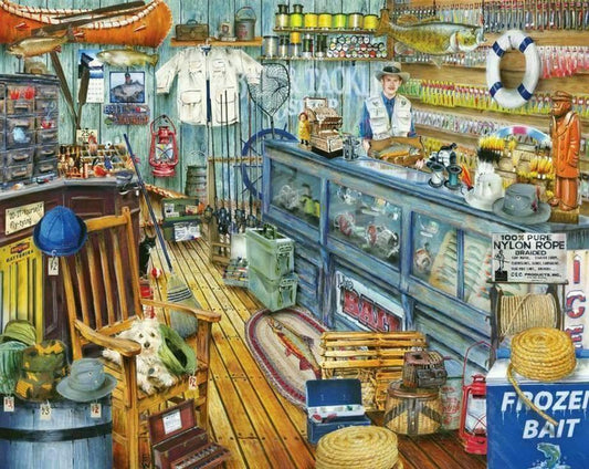 Springbok - The Bait Shop - 1000 Piece Jigsaw Puzzle