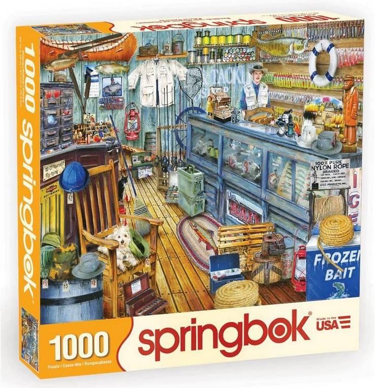 Springbok - The Bait Shop - 1000 Piece Jigsaw Puzzle