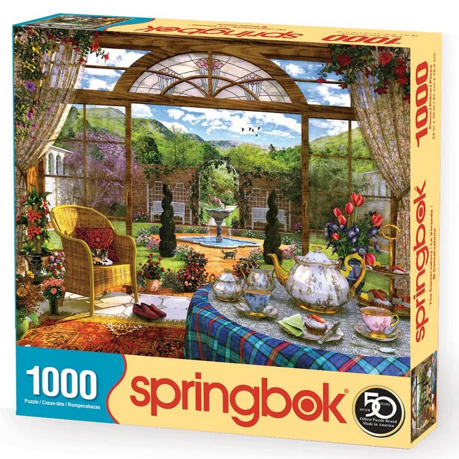 Springbok - The Conservatory - 1000 Piece Jigsaw Puzzle