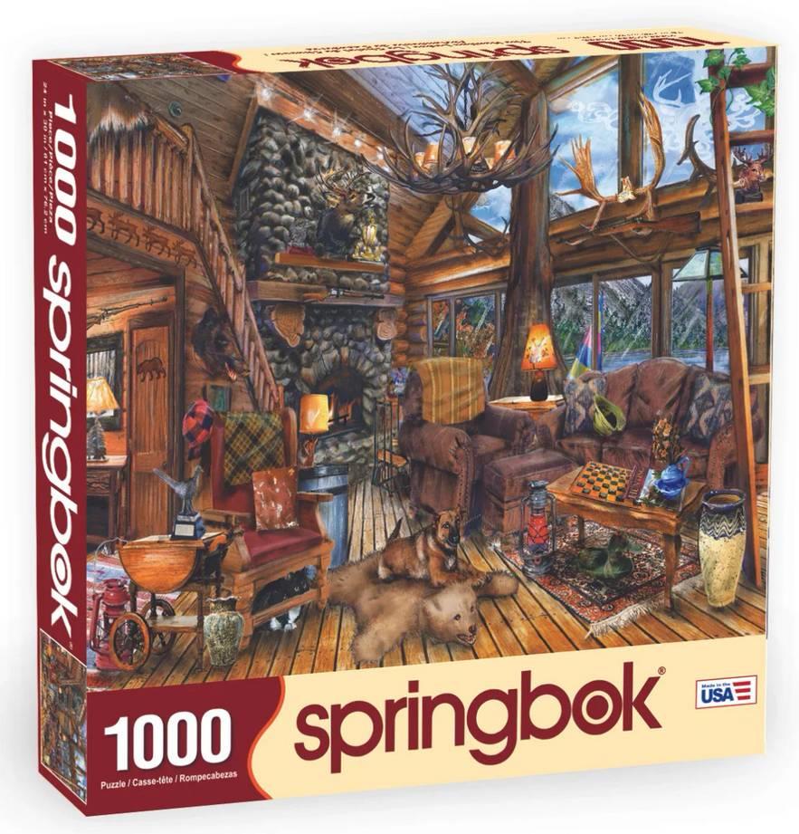 Springbok - The Hunting Lodge - 1000 Piece Jigsaw Puzzle
