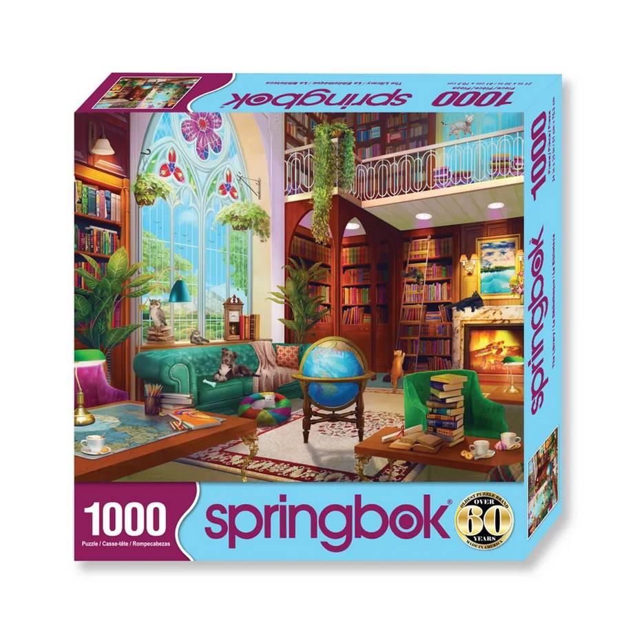 Springbok - The Library - 1000 Piece Jigsaw Puzzle
