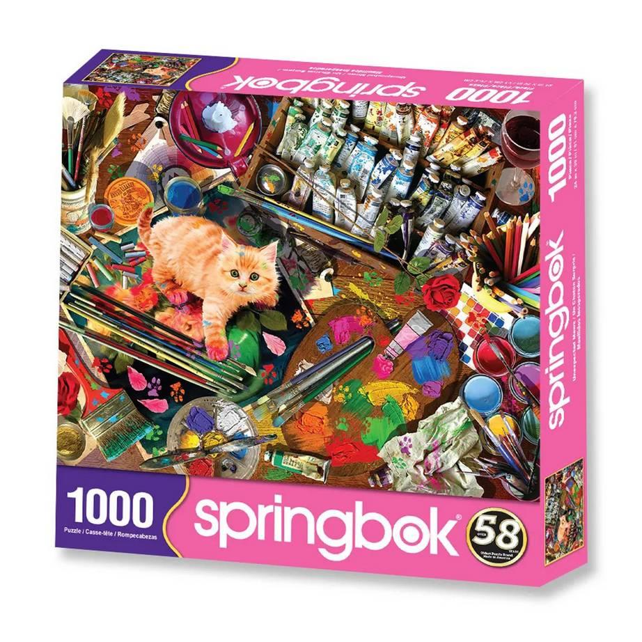 Springbok - Unexpeceted Mews - 1000 Piece Jigsaw Puzzle