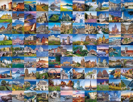 Ravensburger - 99 Places in Europe - 2000 Piece Jigsaw Puzzle