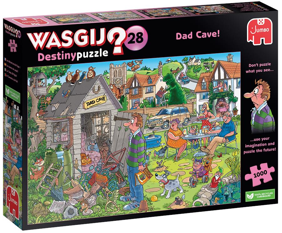 Wasgij - Destiny 28 Dad Cave! - 1000 Piece Jigsaw Puzzle